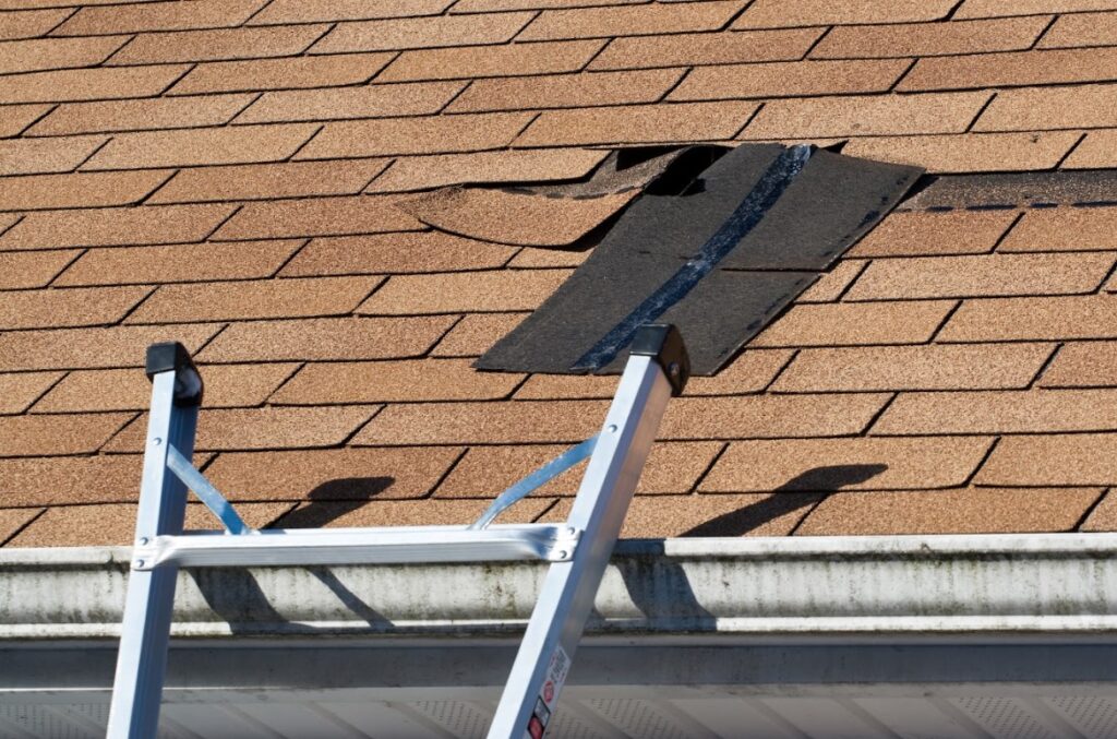 storm damage roof restoration in Barre